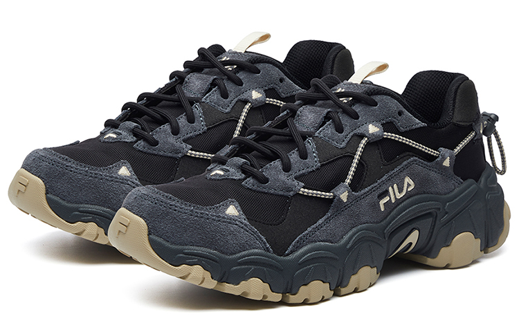 Женские кроссовки Fila Fusion (черные) — фото 3