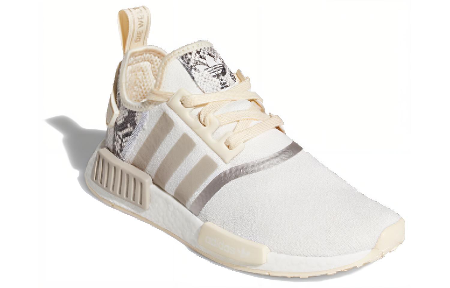 Женские кроссовки adidas originals NMD_R1 (белый) — фото 3