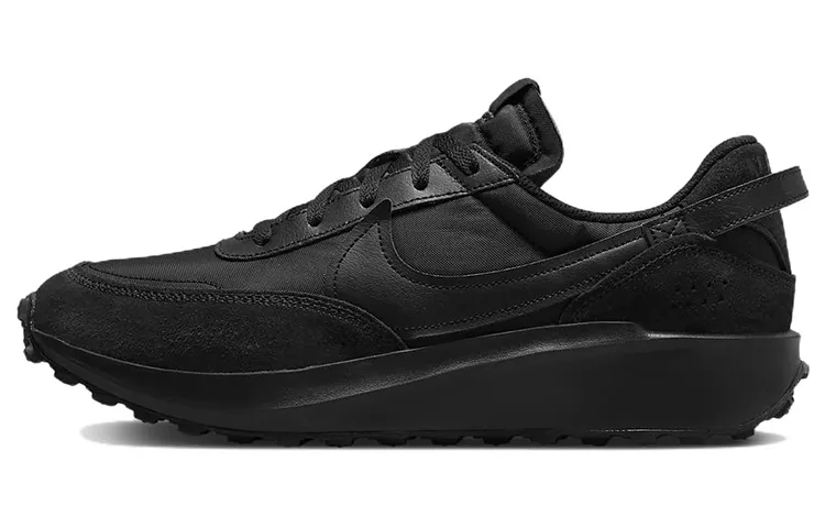 Nike Waffle Debut Textile, Leather Cushioning Slip Resistant Abrasion Resistant Breathable Lightweight Low top