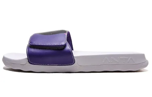 ANTA Slide Slippers Men's Dynasty Purple/Anta White