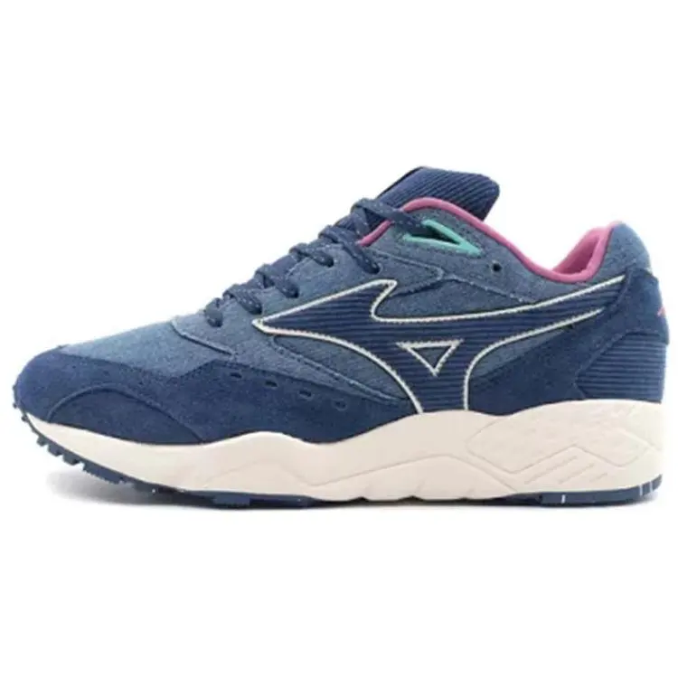 Mizuno Contender Slip Resistant Abrasion Resistant Slip Resistant Abrasion Resistant Low top Casual Shoes Men's Blue