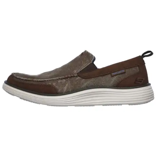 Skechers Status 2.0 Cushioning Abrasion Resistant Breathable Low top Casual Shoes Men's Brown