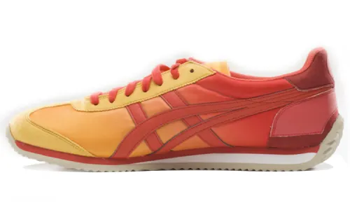 Onitsuka Tiger California Low top Casual Shoes Unisex Red Yellow