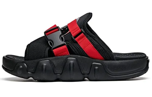 ANTA Slide Slippers Men's Black/University Red