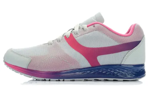 Li Ning Casual Shoes Women's Low Top Gray Red
