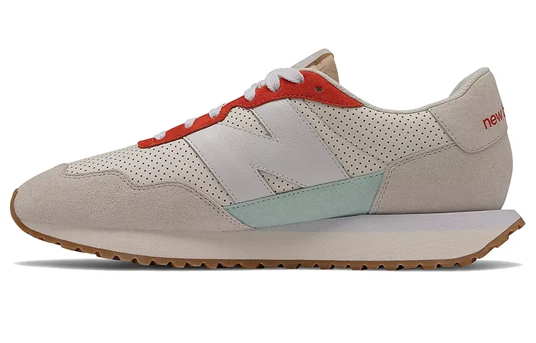 237 New Balance 'White Ghost Pepper'