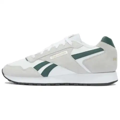 Reebok Glide White Collegiate Green Grey