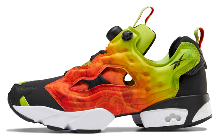 Кроссовки Reebok Instapump Fury OG (черно-оранжевые)