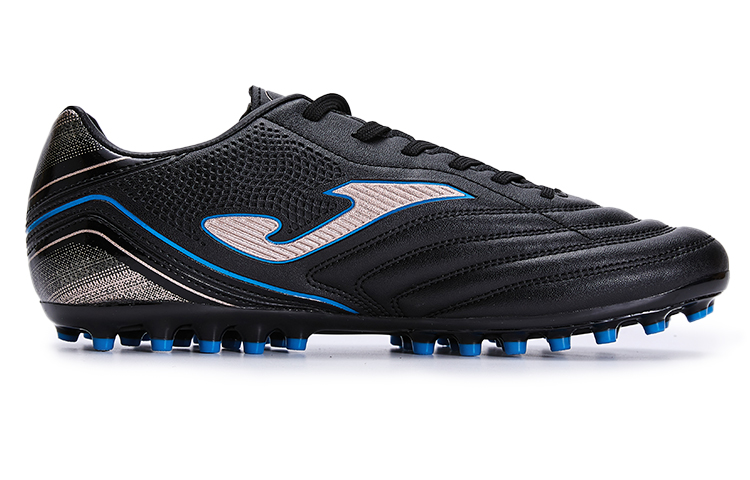 Joma Aguila AG Artificial Ground Artificial Turf Slip Resistant Abrasion Resistant Soccer Shoes Men’s Black