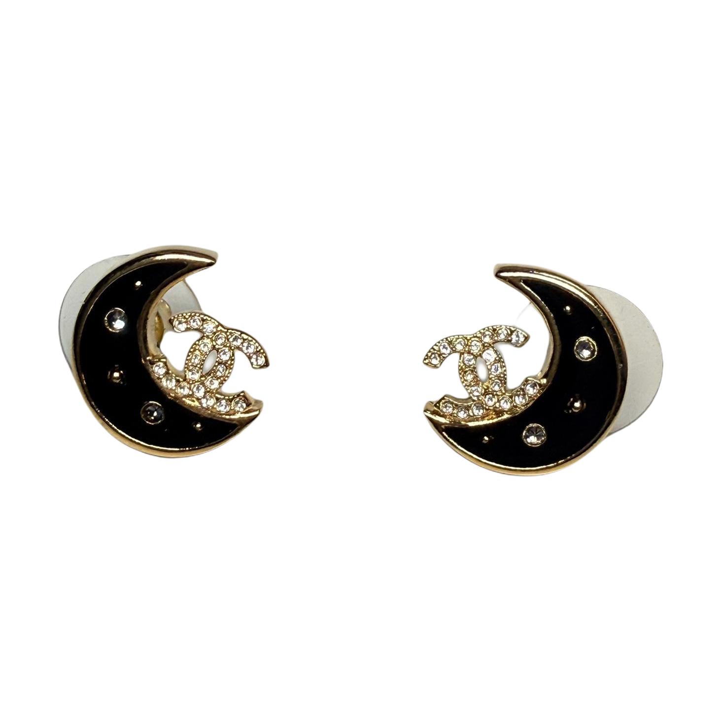 Женские серьги Chanel (золотые)