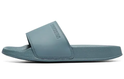 Skechers Side Lines Slide Slippers Women's Blue