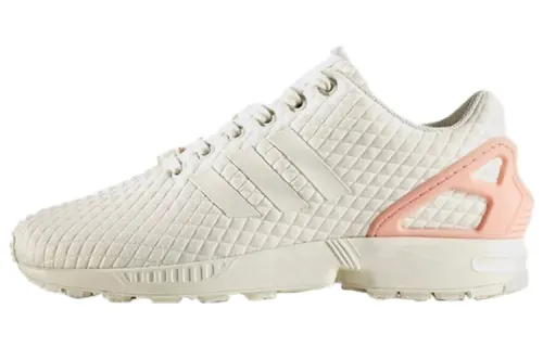 Adidas Originals ZX Flux Casual Shoes Women's Low Top Ecru