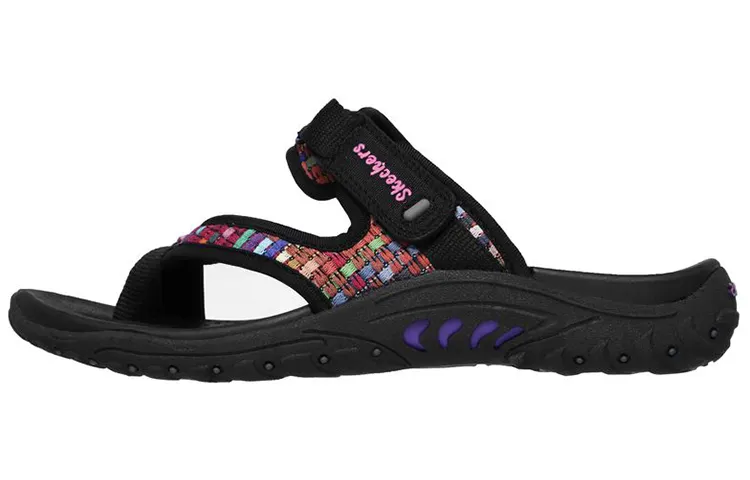 Skechers Slide Slippers Women's Black/Multicolor