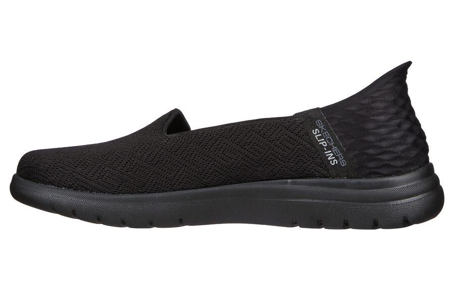Skechers On The Go Flex Slip Ins 'Pure Black' Women's