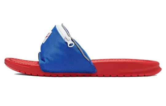 Nike Benassi Jdi Fanny Pack Slides 'Crimson Royal'