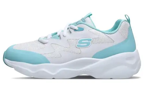 Skechers D'LITES Airy Cushioning, Wear Resistant Low top Sports Casual Shoes Women's White Green