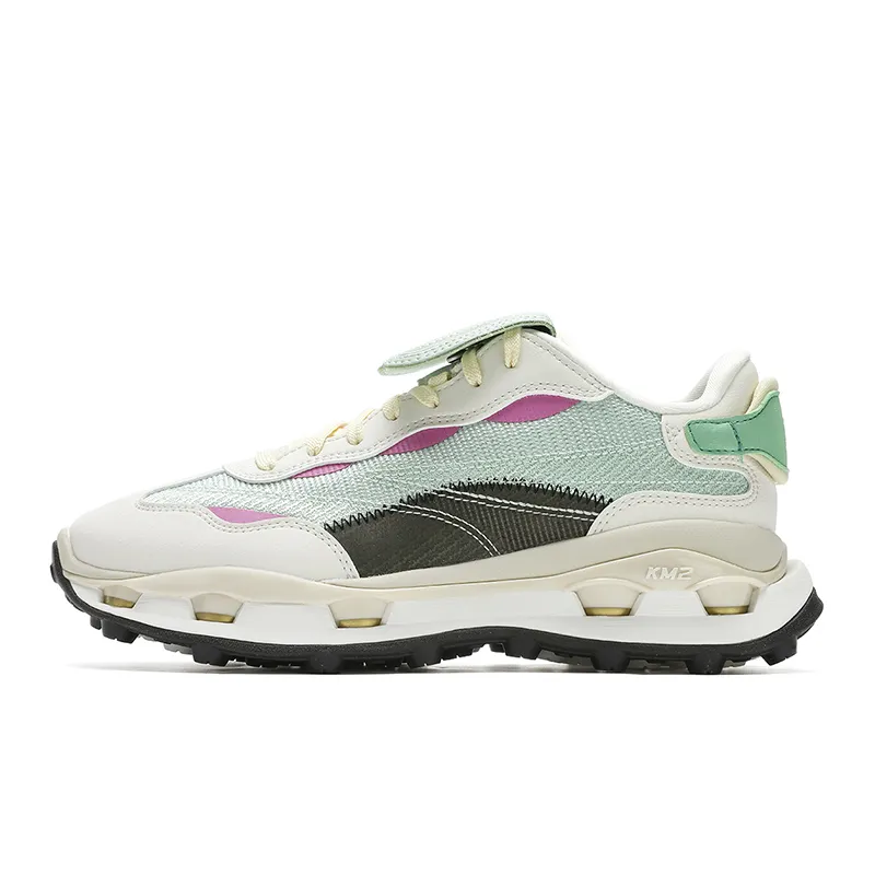 FILA KM2 Low top Casual Shoes Women's Green White