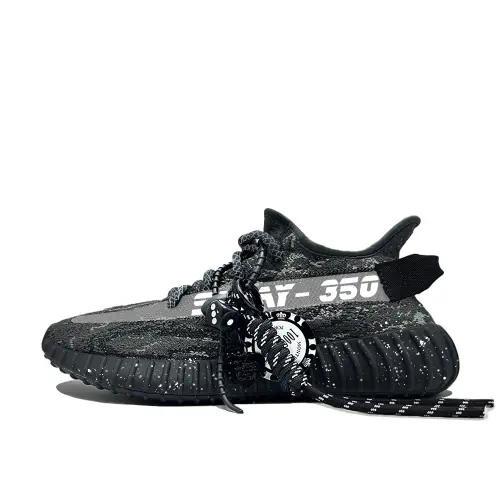 Adidas Originals Yeezy Boost 350 V2 Hat Tricks Synthetic Leather Slip Resistant Abrasion Resistant Low top Casual Shoes