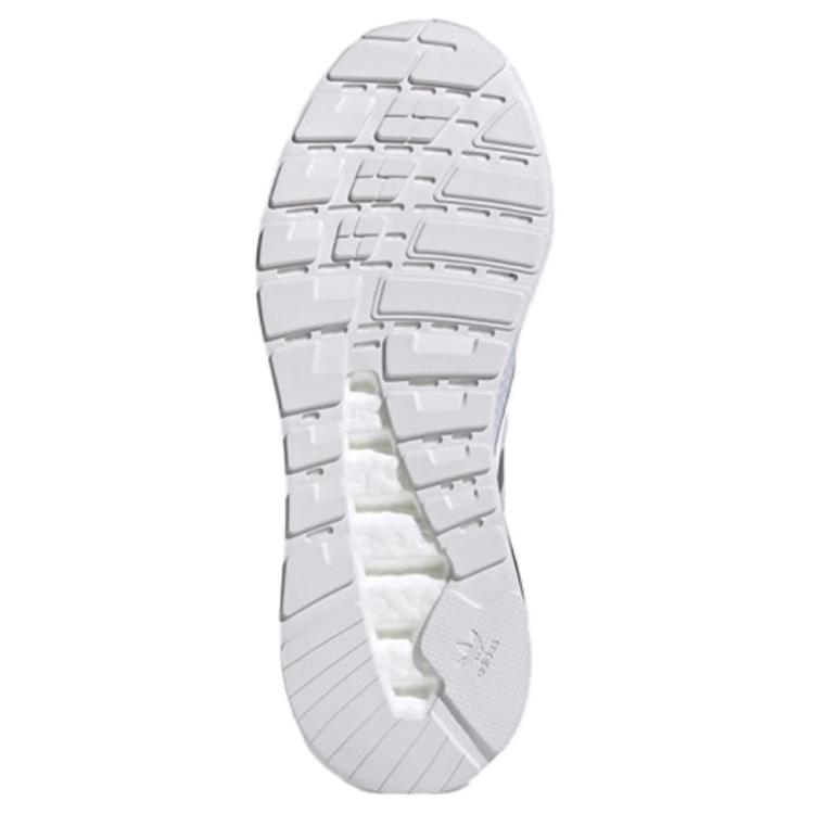 Кроссовки adidas originals ZX 2K Boost (бело-черно-красные с серебристым) — Белый / чёрный / красный / серебристый — фото 5