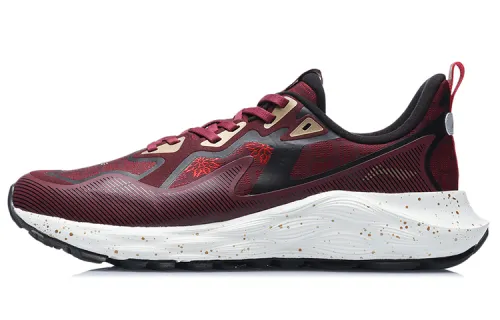 Li Ning Cloud Shield Cushioning Slip Resistant Abrasion Resistant Breathable Lightweight Low top Casual Shoes Unisex