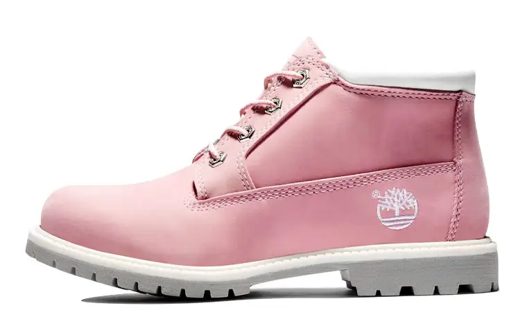 Timberland Combat Boots Women's Pink