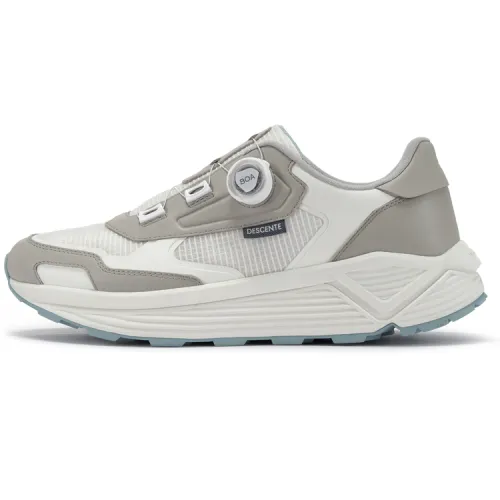DESCENTE DUALIS Urban Commute PRIMIER TRAINER WIRE Comfortable Non slip Lightweight Low top Casual Shoes Women's Cream