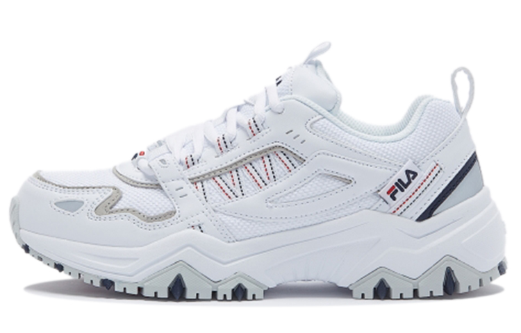 FILA Oakmont Casual Shoes Unisex Low Top White/Red