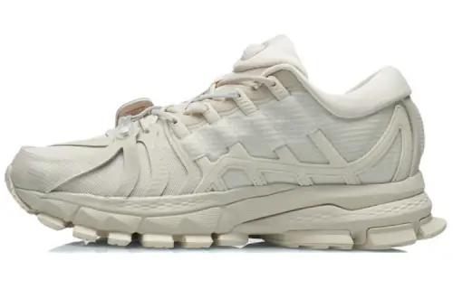 Li Ning Furious Rider ACE 1.5 Classic Cushioning Slip Resistant Breathable Low top Sports Casual Shoes Men's Swan White