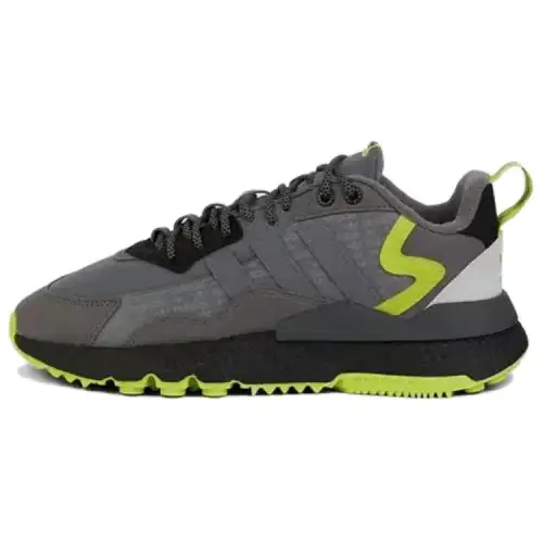 Adidas Originals Nite Jogger Fashion Slip Resistant Abrasion Resistant Low top Sports Casual Shoes Men's Gray