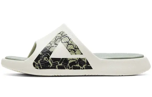 PEAK Taichi Classic Slippers Slide Slippers Men's Beige White Green