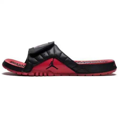 Air Jordan Hydro Xii Retro Red Black Slippers