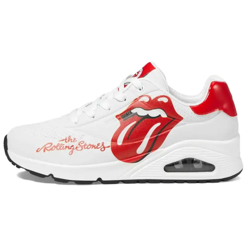 Skechers Uno Rolling Stones Cushioning Abrasion Resistant Cushioning, Wear Resistant Low top Casual Shoes Women's