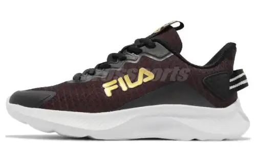 FILA TRIANGLE MAX Cushioning, Wear Resistant Low top Casual Shoes Women's Black