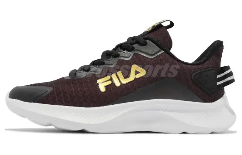 FILA TRIANGLE MAX Cushioning, Wear Resistant Low top Casual Shoes Women's Black