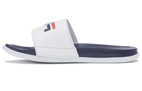FILA Slicktender Slide Slippers Unisex White Blue