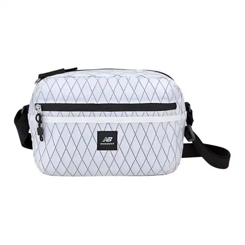 New Balance Casual Crossbody Bag, Shoulder Bag Men's White