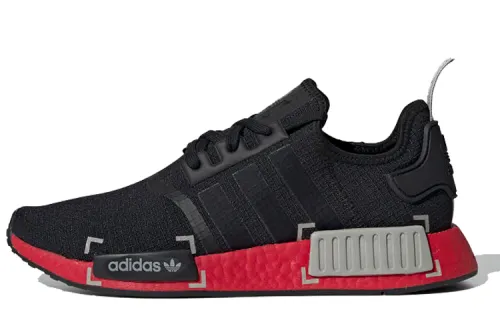 Adidas NMD_R1 'Black Grey Scarlet'