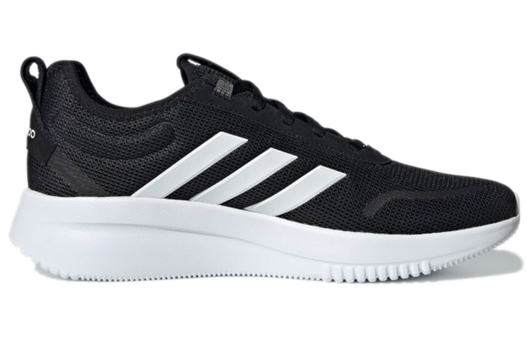 Мужские кроссовки adidas neo Lite Racer (черно-белые) — фото 2