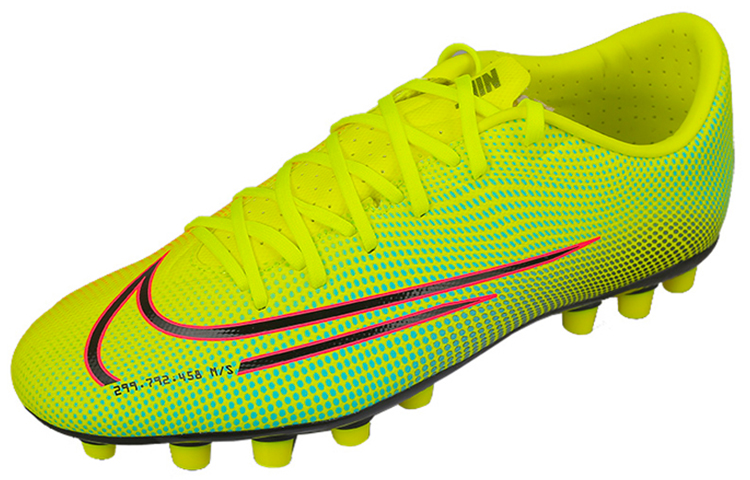 Мужские бутсы Nike Mercurial Vapor 13 Academy MDS AG (желтые) — 毒柠檬黄/极光/黑 — фото 3