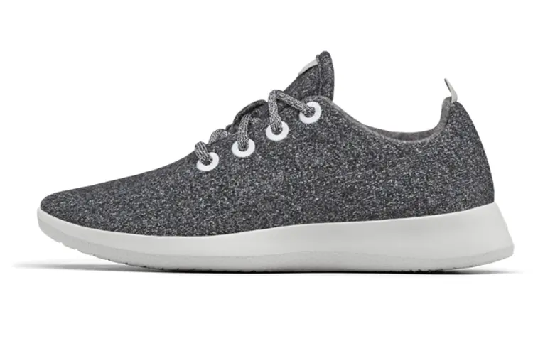 Allbirds Wool Runner Cushioning Slip Resistant Low top Sports Casual Shoes Women's Natural Gray