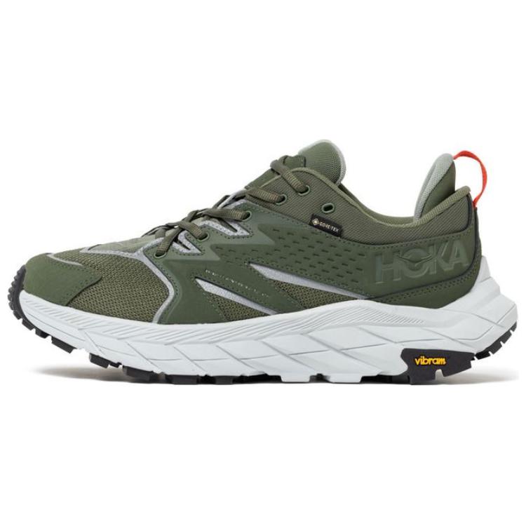 Кеды HOKA × WTAPS Anacapa (оливково-коричневые)