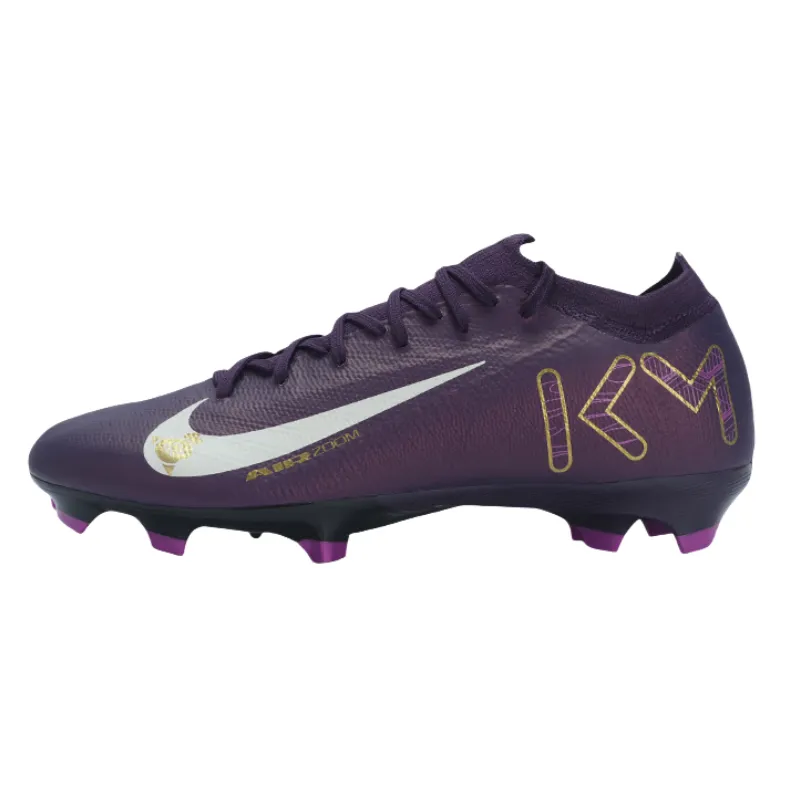 Nike Mercurial Vapor 16 Pro FG Firm Ground Natural Grass Pu Slip Resistant Abrasion Resistant Soccer Shoes Men's Purple