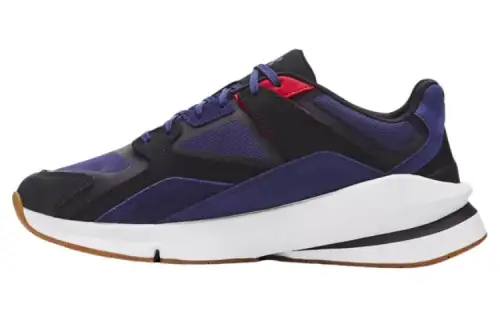 Under Armour Mesh, Suede Low top Casual Shoes Unisex Purple