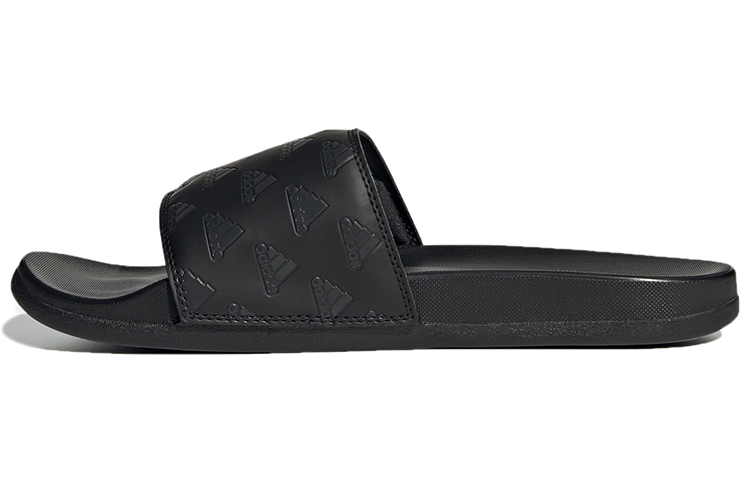 Adidas Adilette Comfort Slide 'Repeat Logo - Black'