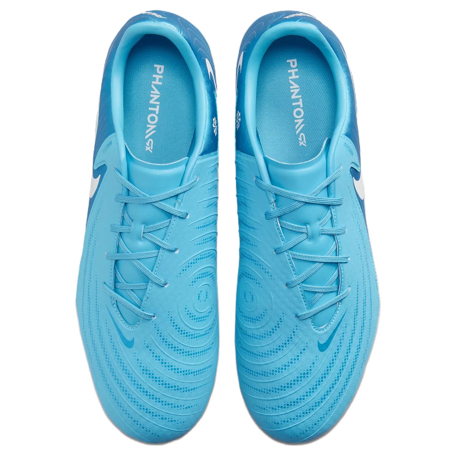 Nike Phantom GX 2 Academy Slip Resistant Abrasion Resistant Soccer Shoes Men’s Blue