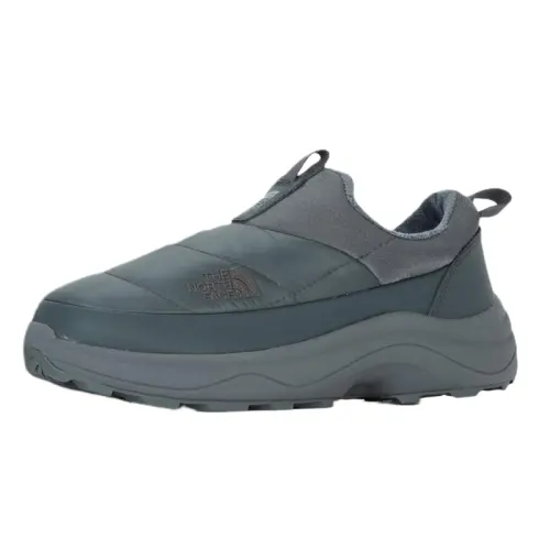 THE NORTH FACE Slip Resistant Abrasion Resistant Low top Casual Shoes Unisex Steel Gray