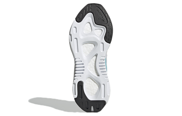 Женские кроссовки adidas originals ZX Alkyne (бело-сине-розовые) — фото 6