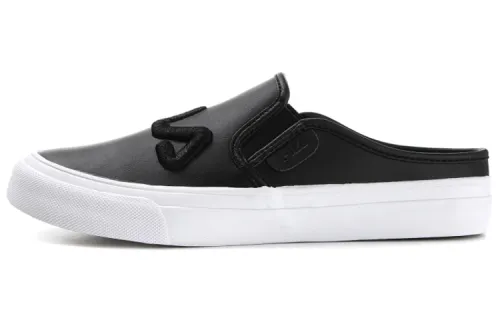 FILA Leisure Leather Shoes Black/White