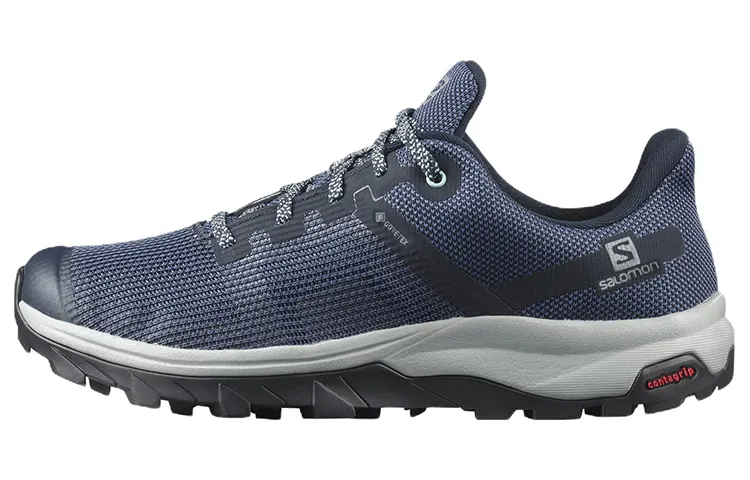 SALOMON Gore Tex Casual Shoes Women's Low Top Blue