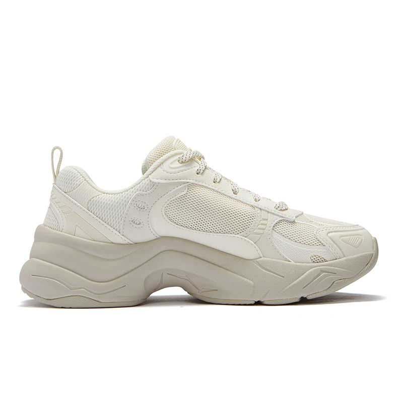 Женские кроссовки Fila FUSION UNIQUE (молочно-белые) — 古白色 — фото 2